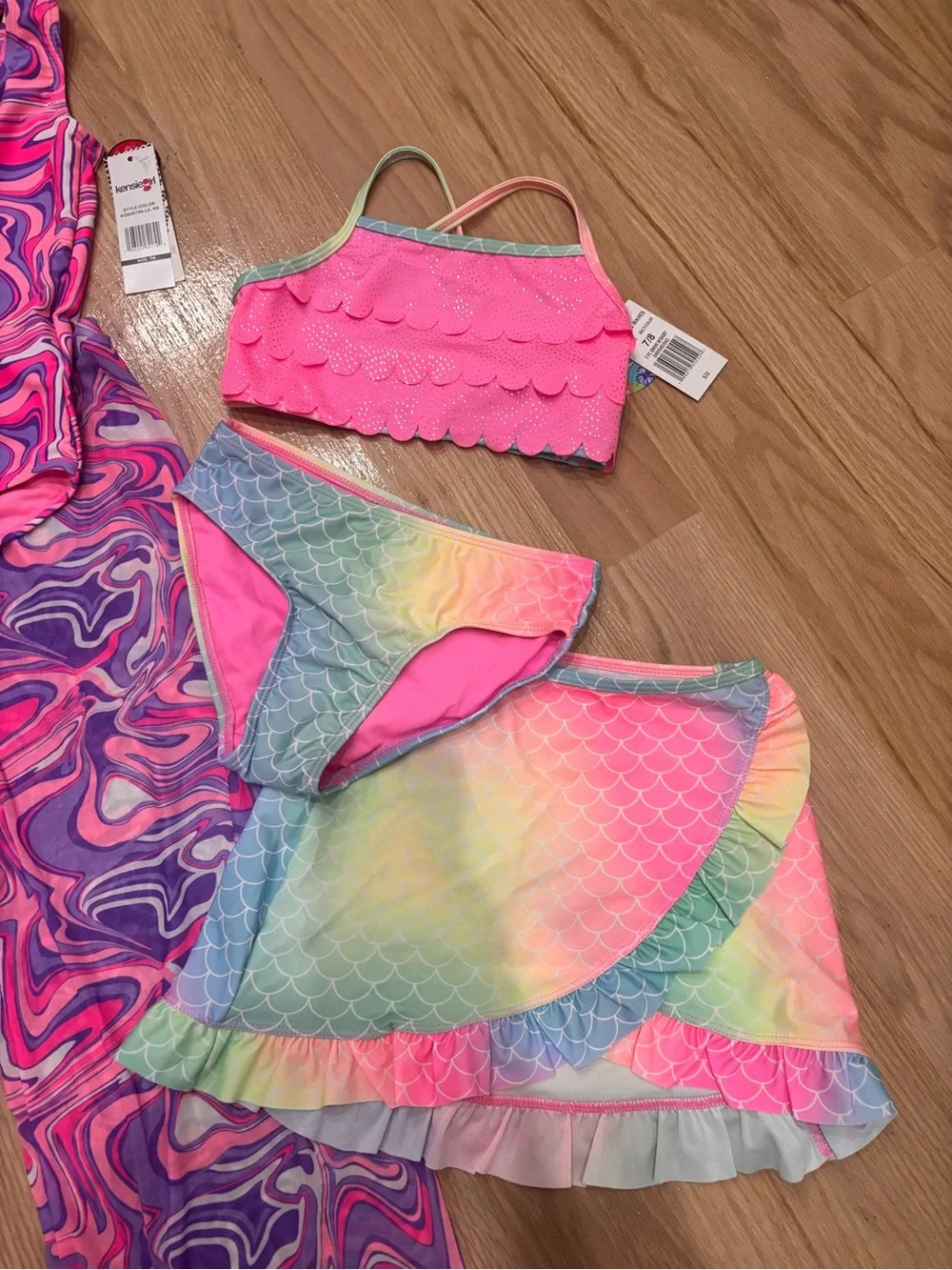 Girls swimsuit bundle -size 7/8